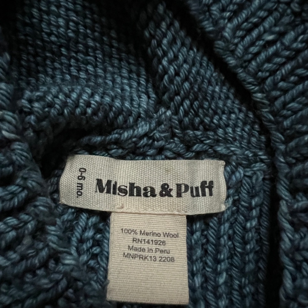 Misha And Puff Blue Smoke Log Cabin Balaclava - Picture 3 of 4